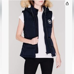 Soul Cal Womens Zip Gilet Outerwear Top vest size 6